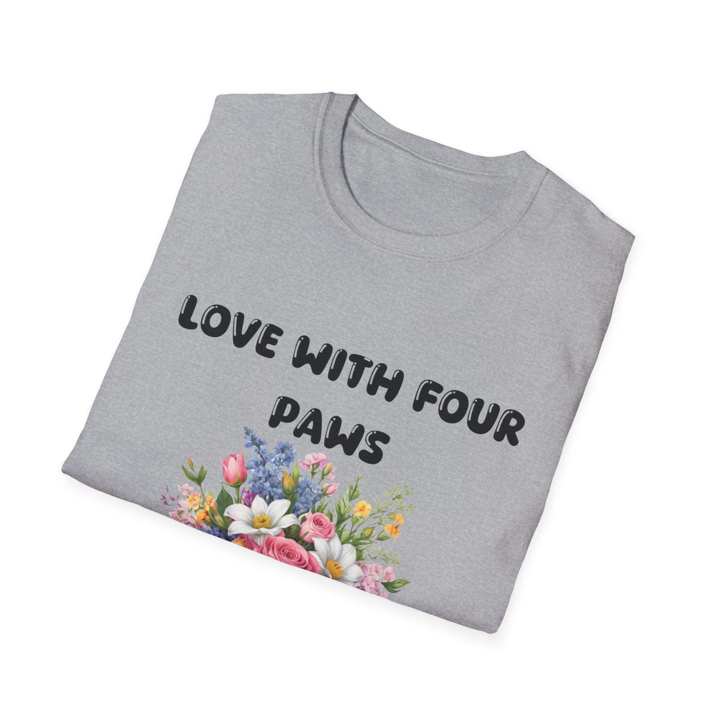 Love with four paws  T-Shirt