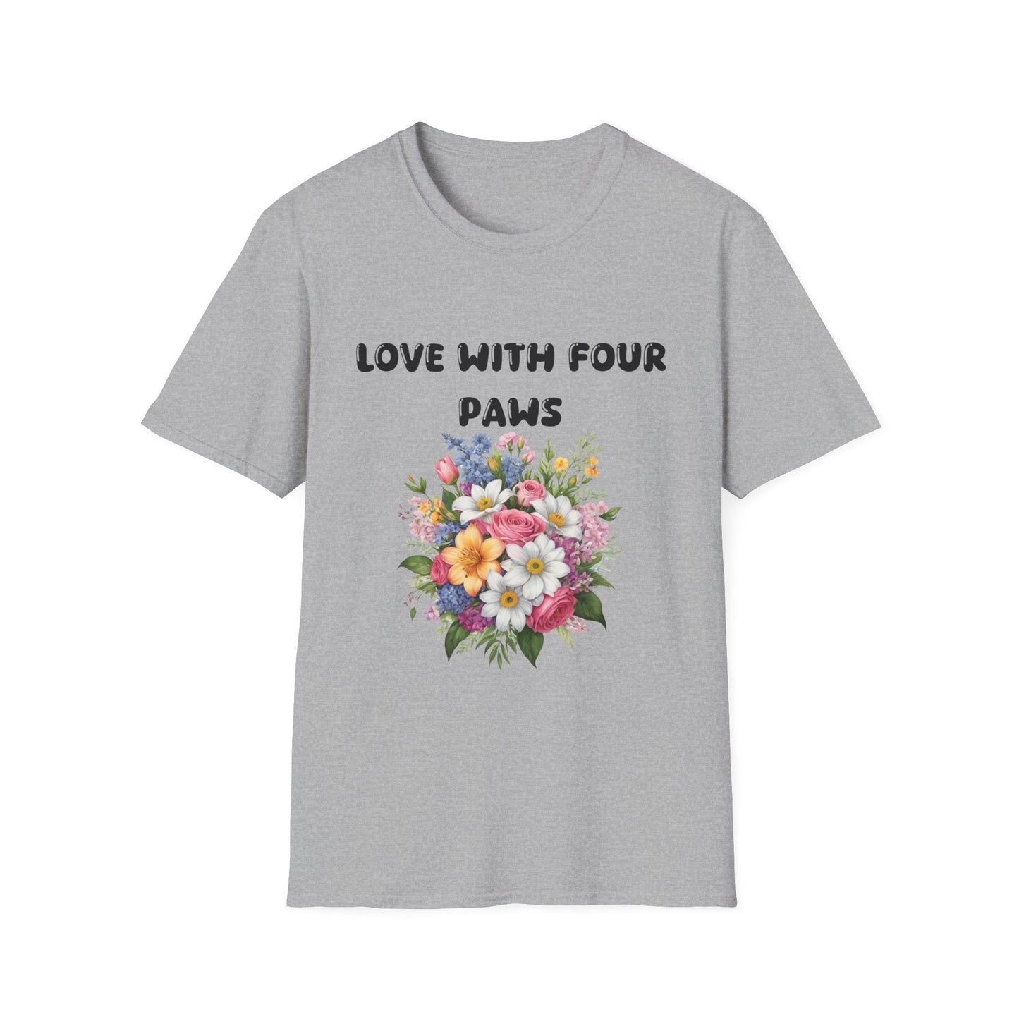 Love with four paws  T-Shirt