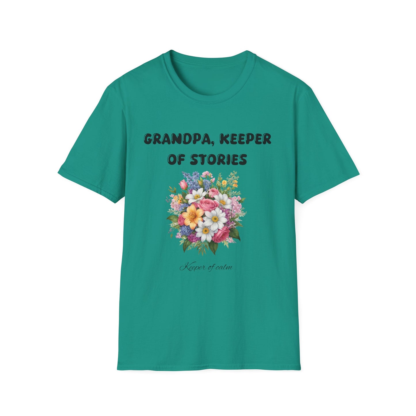 Grandpa, Keeper of Stories - T-Shirt