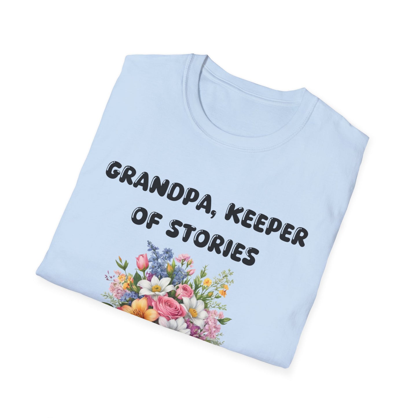 Grandpa, Keeper of Stories - T-Shirt