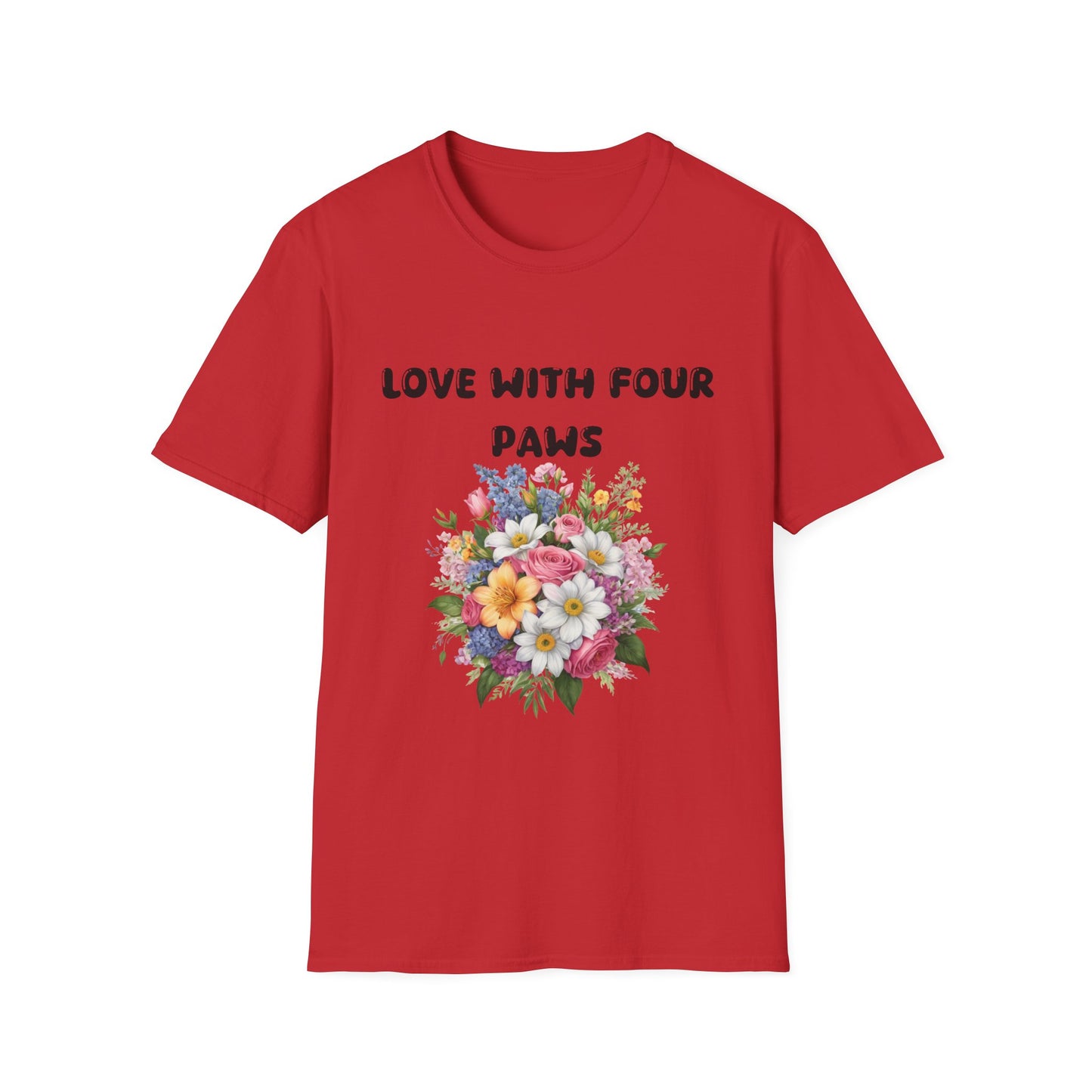 Love with four paws  T-Shirt